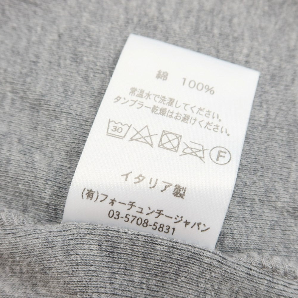 [Used] GICIPI Cotton Crew Neck Knit Grey [Size 3] [GRY] [S/S] [Condition Rank C] [Men&