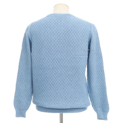 [Used] Altea Cotton Crew Neck Knit Light Blue [Size S] [BLU] [S/S] [Condition Rank B] ​​[Men&