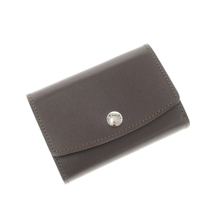 [Used] FARO Finn Calf Leather Double-Sided Coin Case Dark Brown [BRW] [S/S/A/W] [Condition Rank A] [Men&
