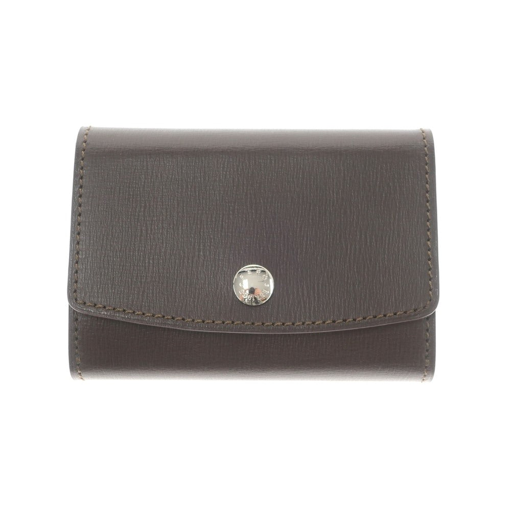 [Used] FARO Finn Calf Leather Double-Sided Coin Case Dark Brown [BRW] [S/S/A/W] [Condition Rank A] [Men&