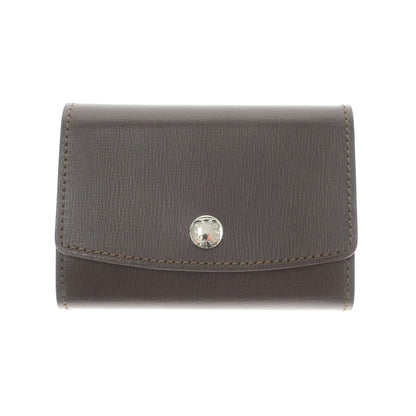 [Used] FARO Finn Calf Leather Double-Sided Coin Case Dark Brown [BRW] [S/S/A/W] [Condition Rank A] [Men&