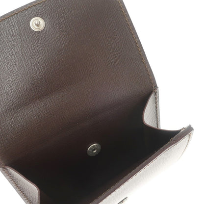 [Used] FARO Finn Calf Leather Double-Sided Coin Case Dark Brown [BRW] [S/S/A/W] [Condition Rank A] [Men&
