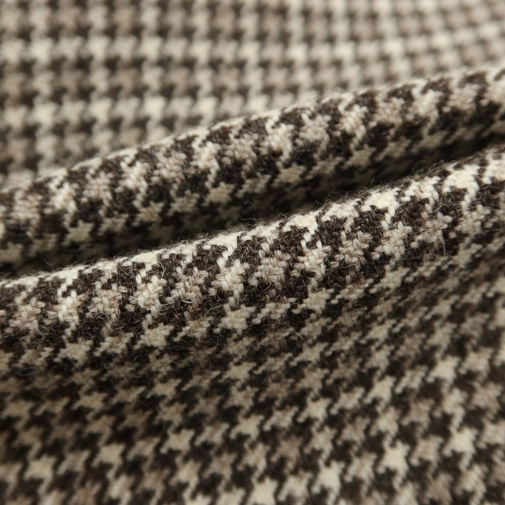 [Used] ESTNATION Wool Houndstooth Long Skirt Brown x Beige [Size 38] [BRW] [A/W] [Condition Rank B] ​​[Men&