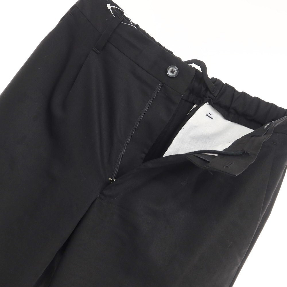 [Used] Vigano VIGANO Rayon Polyester Easy Slacks Pants Black [Size 44] [BLK] [S/S] [Condition Rank C] [Men&