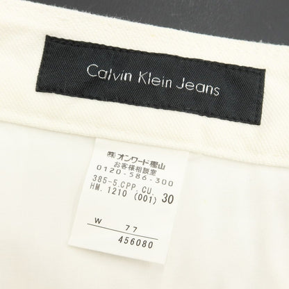 [Used] Calvin Klein Jeans Denim pants Jeans Off-white [Size 30/W 77] [WHT] [S/S/A/W] [Condition Rank B] ​​[Men&