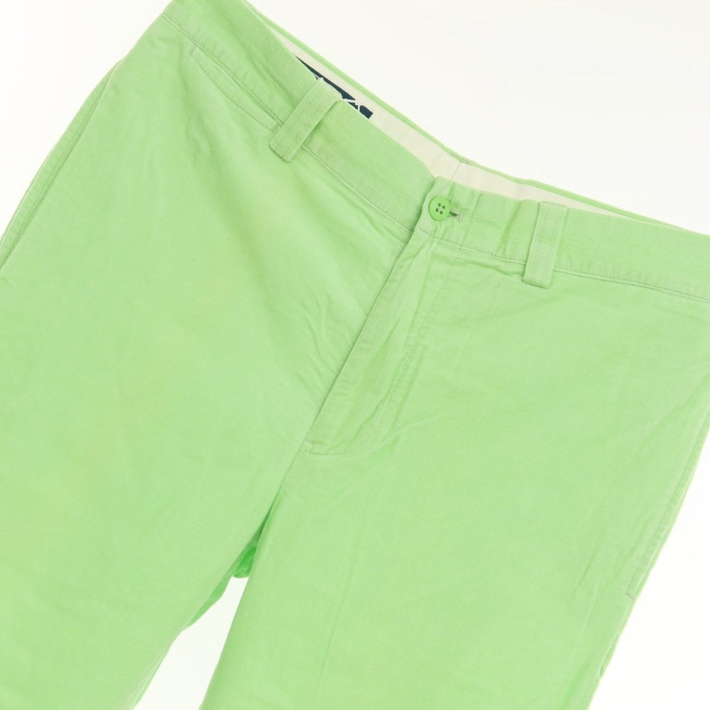 [Used] Polo Ralph Lauren Cotton Fine Ribbed Corduroy Pants Light Green [Size 32/34] [GRN] [S/S] [Condition Rank C] [Men&