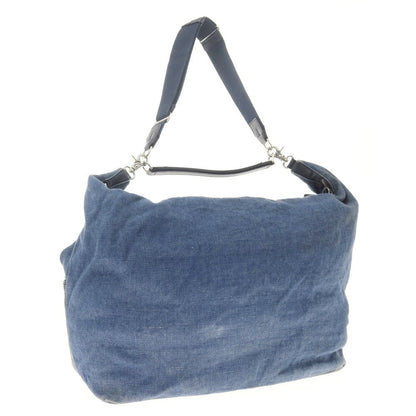[Used] Daniel &amp;amp; Bob Jasmine Linen Canvas Shoulder Bag Navy Blue x Black [W70xH37xD19] [NVY] [S/S/A/W] [Condition Rank D] [Men&