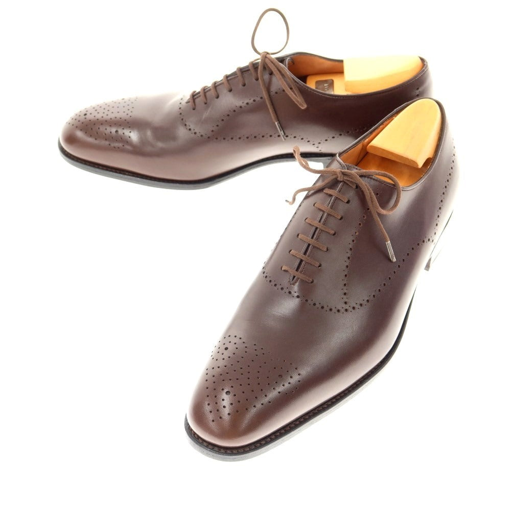 [Used] JM WESTON Hole Cut Semi-Brogue Dress Shoes Brown [Size 6 D] [BRW] [S/S/A/W] [Condition Rank A] [Men&