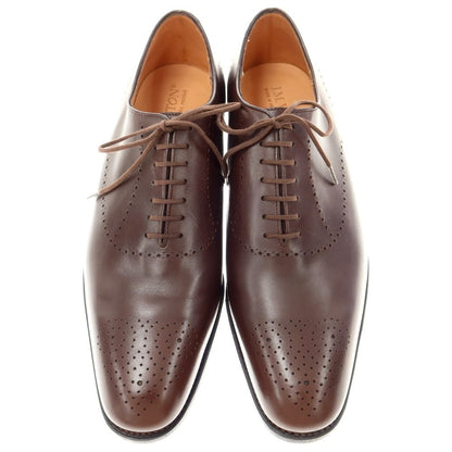 [Used] JM WESTON Hole Cut Semi-Brogue Dress Shoes Brown [Size 6 D] [BRW] [S/S/A/W] [Condition Rank A] [Men&