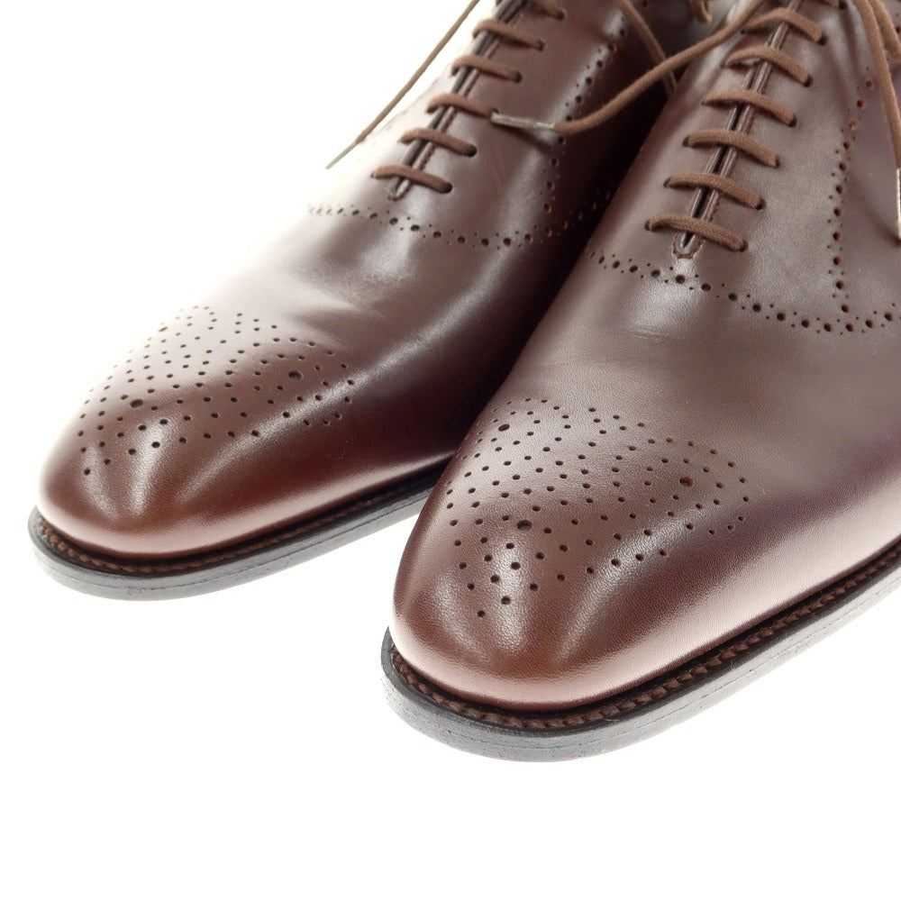 [Used] JM WESTON Hole Cut Semi-Brogue Dress Shoes Brown [Size 6 D] [BRW] [S/S/A/W] [Condition Rank A] [Men&