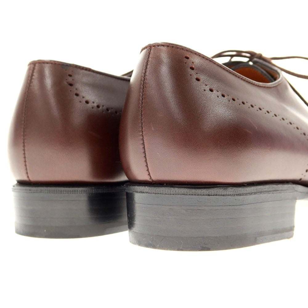 [Used] JM WESTON Hole Cut Semi-Brogue Dress Shoes Brown [Size 6 D] [BRW] [S/S/A/W] [Condition Rank A] [Men&
