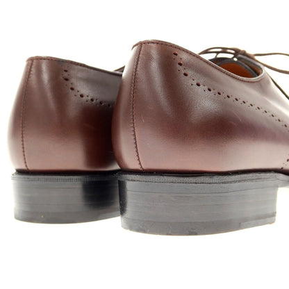 [Used] JM WESTON Hole Cut Semi-Brogue Dress Shoes Brown [Size 6 D] [BRW] [S/S/A/W] [Condition Rank A] [Men&
