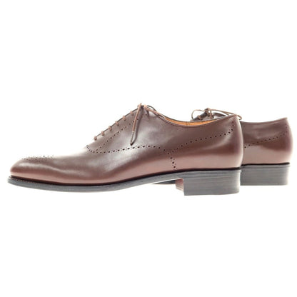 [Used] JM WESTON Hole Cut Semi-Brogue Dress Shoes Brown [Size 6 D] [BRW] [S/S/A/W] [Condition Rank A] [Men&