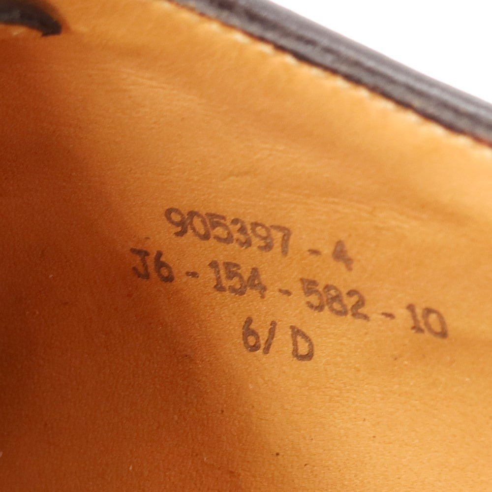 [Used] JM WESTON Hole Cut Semi-Brogue Dress Shoes Brown [Size 6 D] [BRW] [S/S/A/W] [Condition Rank A] [Men&