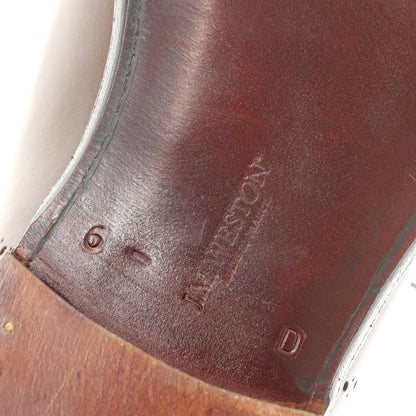 [Used] JM WESTON Hole Cut Semi-Brogue Dress Shoes Brown [Size 6 D] [BRW] [S/S/A/W] [Condition Rank A] [Men&