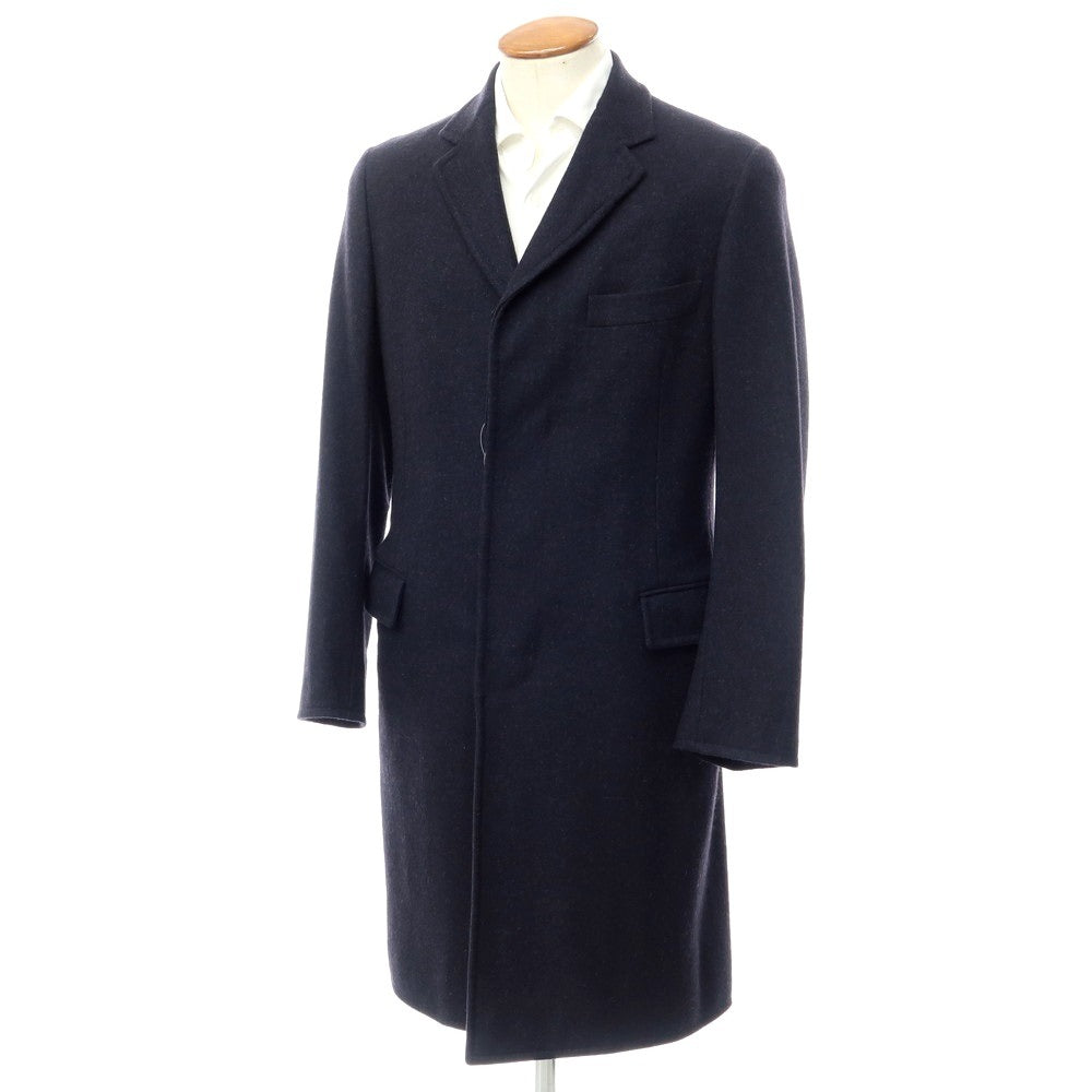 [Used] Hermes Chesterfield coat
 Navy [Size 46] [NVY] [A/W] [Condition Rank A] [Men&