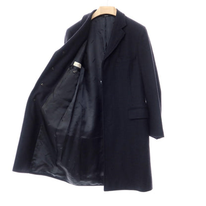 [Used] Hermes Chesterfield coat
 Navy [Size 46] [NVY] [A/W] [Condition Rank A] [Men&