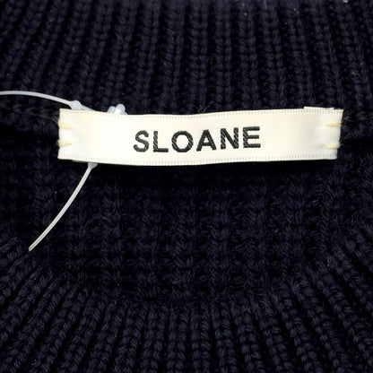 [Used] Sloane SLOANE Mid-gauge wool crew neck knit Navy [Size 1] [NVY] [A/W] [Condition Rank B] ​​[Men&