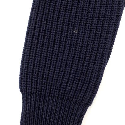 [Used] Sloane SLOANE Mid-gauge wool crew neck knit Navy [Size 1] [NVY] [A/W] [Condition Rank B] ​​[Men&