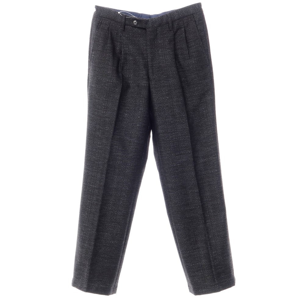 [Used] Vigano VIGANO wool nylon casual slacks pants black x gray [size 44] [BLK] [A/W] [condition rank B] ​​[men&