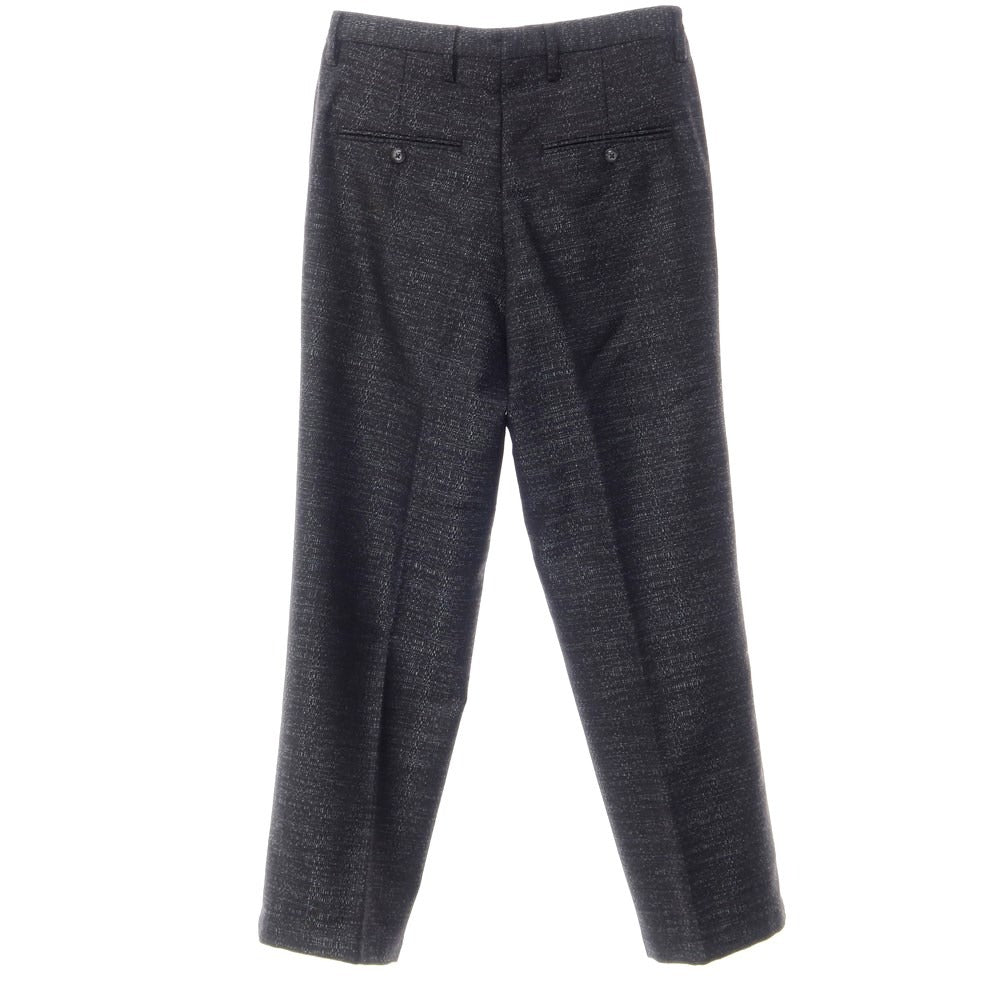 [Used] Vigano VIGANO wool nylon casual slacks pants black x gray [size 44] [BLK] [A/W] [condition rank B] ​​[men&