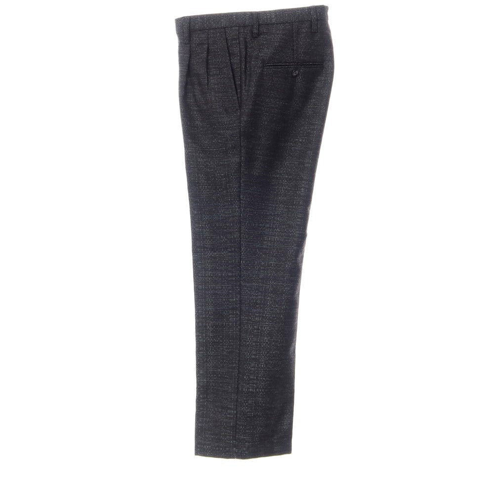 [Used] Vigano VIGANO wool nylon casual slacks pants black x gray [size 44] [BLK] [A/W] [condition rank B] ​​[men&