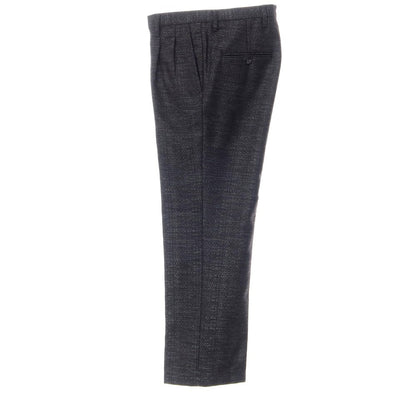 [Used] Vigano VIGANO wool nylon casual slacks pants black x gray [size 44] [BLK] [A/W] [condition rank B] ​​[men&