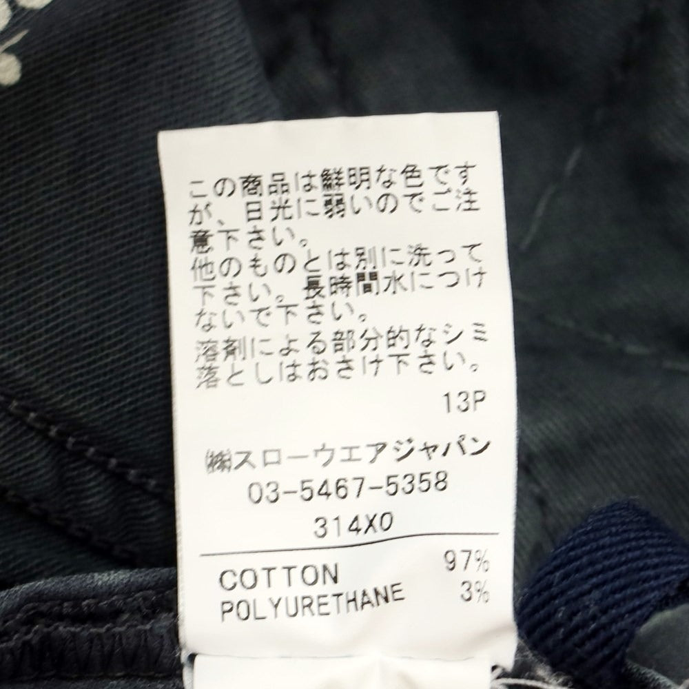 [Used] INCOTEX 5-pocket pants
 Grayish Navy [Size 29] [NVY] [S/S/A/W] [Condition Rank B] ​​[Men&