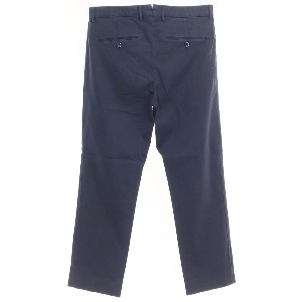 [Used] Zanella Stretch Cotton Casual Slacks Pants Navy [Size 44] [NVY] [S/S] [Condition Rank B] ​​[Men&