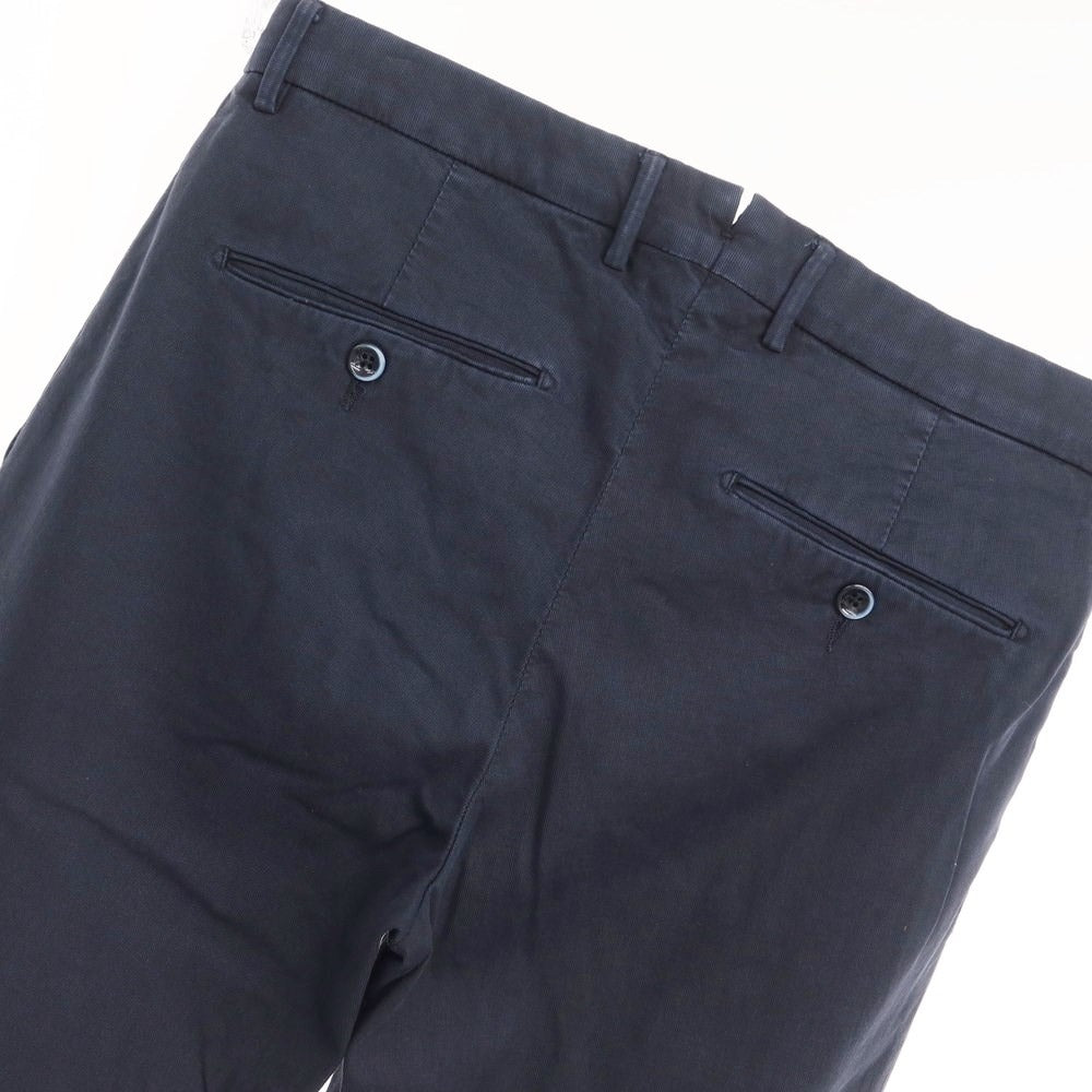 [Used] Zanella Stretch Cotton Casual Slacks Pants Navy [Size 44] [NVY] [S/S] [Condition Rank B] ​​[Men&