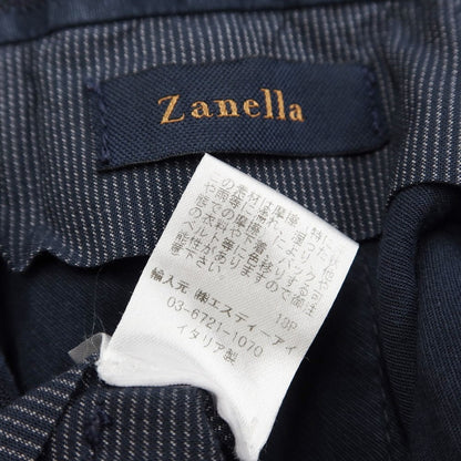 [Used] Zanella Stretch Cotton Casual Slacks Pants Navy [Size 44] [NVY] [S/S] [Condition Rank B] ​​[Men&