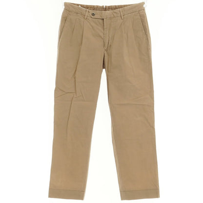 [Used] Zanella Stretch Cotton Casual Slacks Pants Brown Beige [Size 44] [BRW] [S/S] [Condition Rank C] [Men&