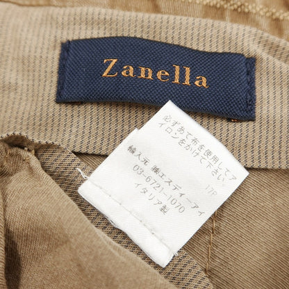 [Used] Zanella Stretch Cotton Casual Slacks Pants Brown Beige [Size 44] [BRW] [S/S] [Condition Rank C] [Men&