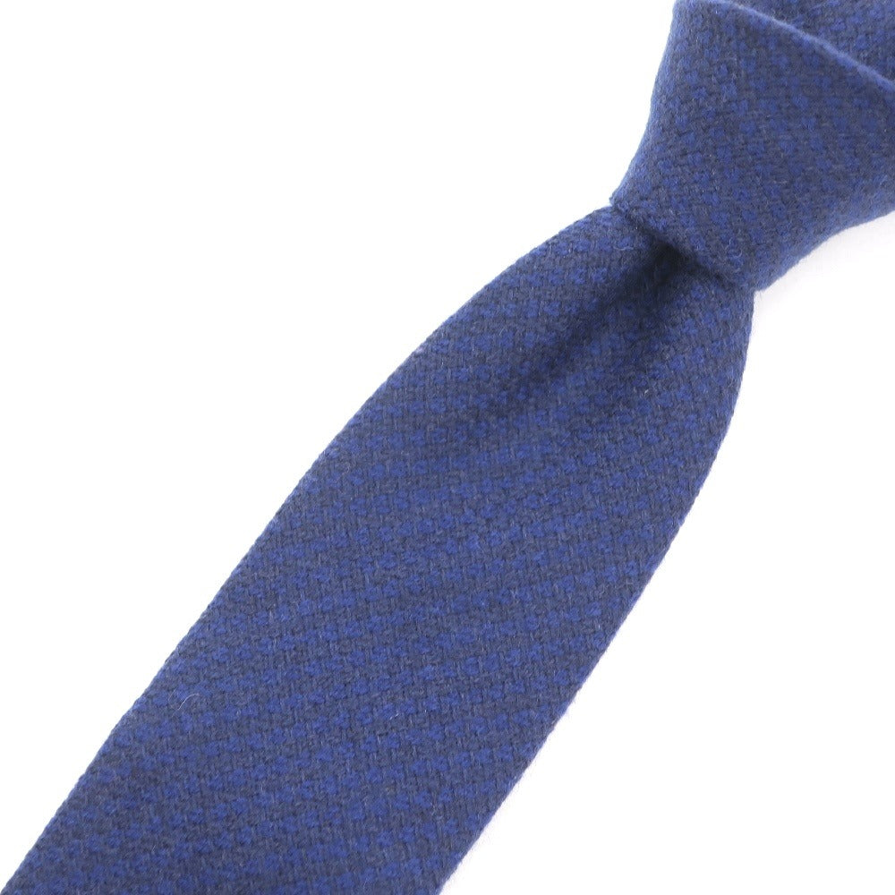 [Used] GIERRE 3-fold cashmere tie, navy blue [NVY] [A/W] [Condition rank B] ​​[Men&