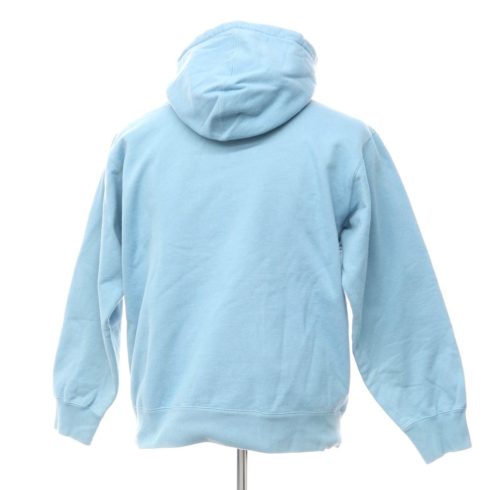 【中古】シュプリーム Supreme 18AW Chainstitch Hooded Sweatshirt パーカー
 ライトブルー【サイズL】【BLU】【A/W】【状態ランクC】【メンズ】
【778780】 BPD
