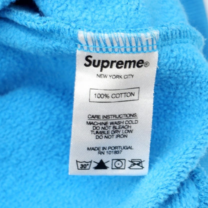 [Used] Supreme 18AW Portrait Hooded Sweatshirt
 Blue [Size L] [BLU] [A/W] [Condition Rank C] [Men&