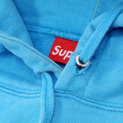 [Used] Supreme 18AW Portrait Hooded Sweatshirt
 Blue [Size L] [BLU] [A/W] [Condition Rank C] [Men&