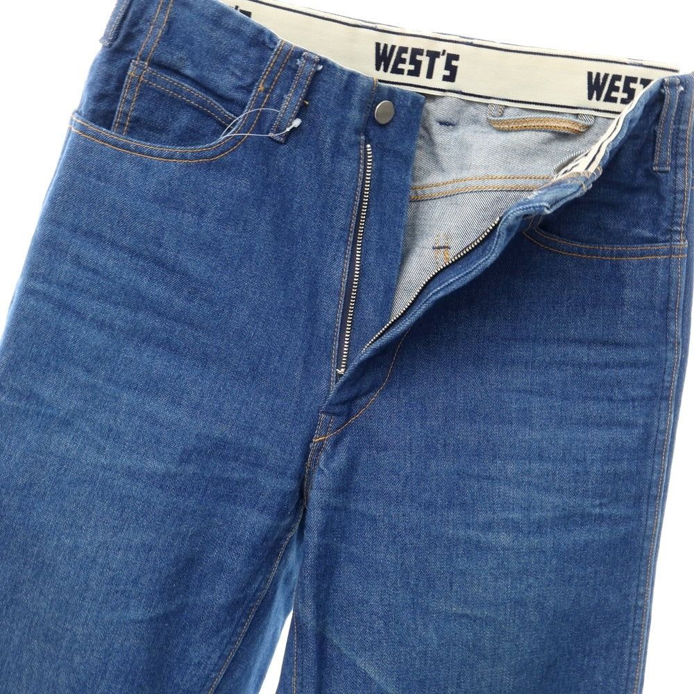 中古】ウエストオーバーオールズ WESTOVERALLS コットン デニムパンツ