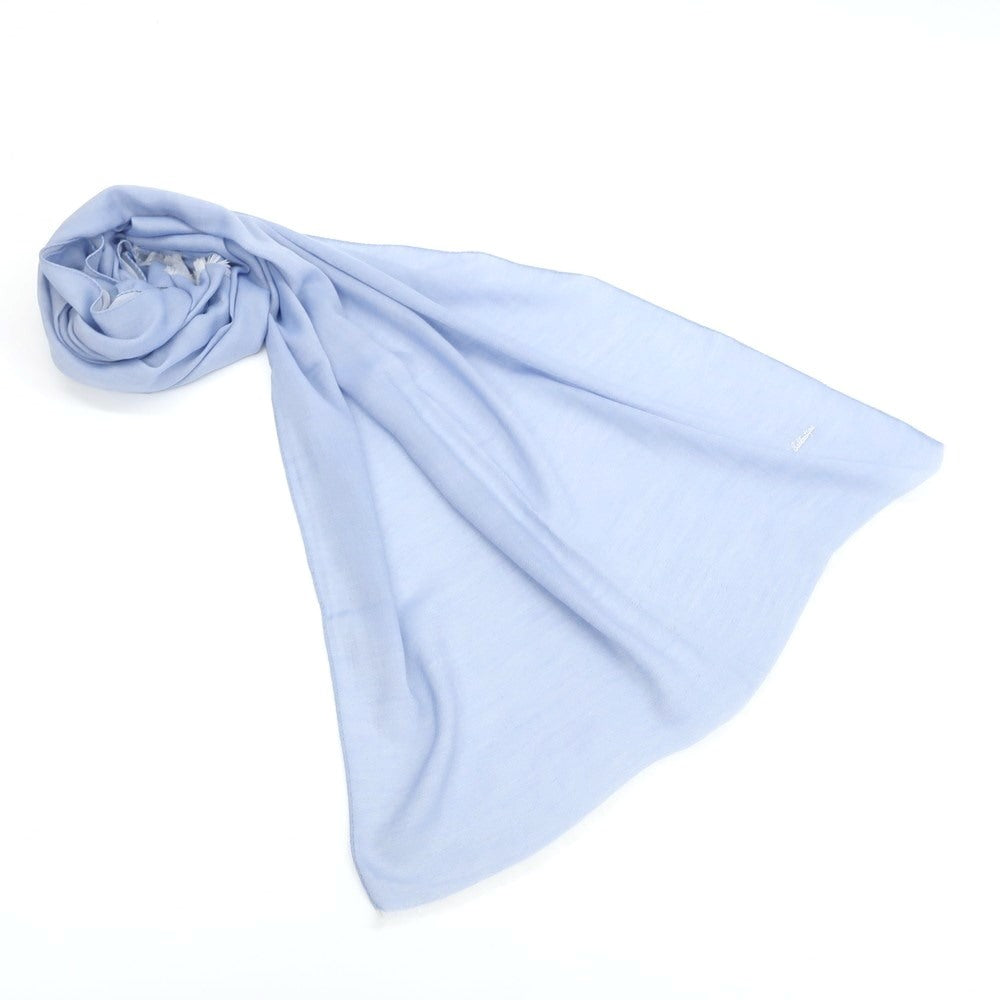 [Used] Ballantine BALLANTYNE Cashmere cotton scarf Light blue [BLU] [S/S] [Condition rank B] ​​[Men&