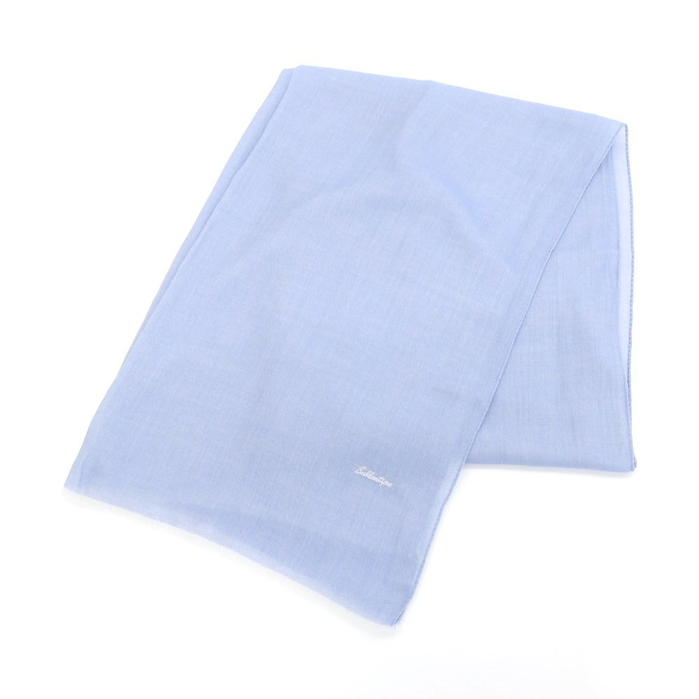 [Used] Ballantine BALLANTYNE Cashmere cotton scarf Light blue [BLU] [S/S] [Condition rank B] ​​[Men&