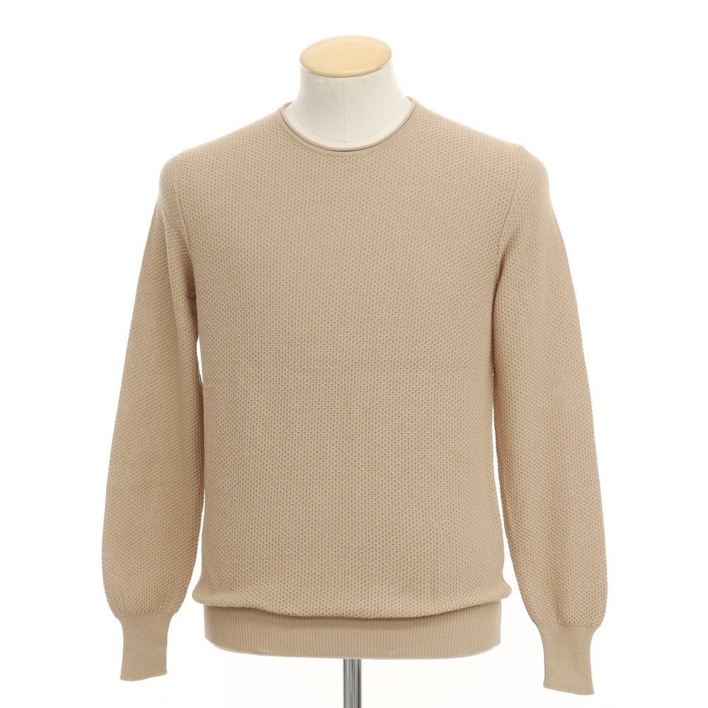 [Used] Roberto Collina ROBERTO COLLINA Cotton Crew Neck Knit Light Brown [Size 44] [BRW] [S/S] [Condition Rank B] ​​[Men&