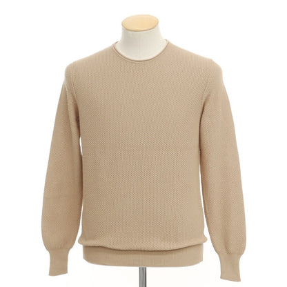 [Used] Roberto Collina ROBERTO COLLINA Cotton Crew Neck Knit Light Brown [Size 44] [BRW] [S/S] [Condition Rank B] ​​[Men&