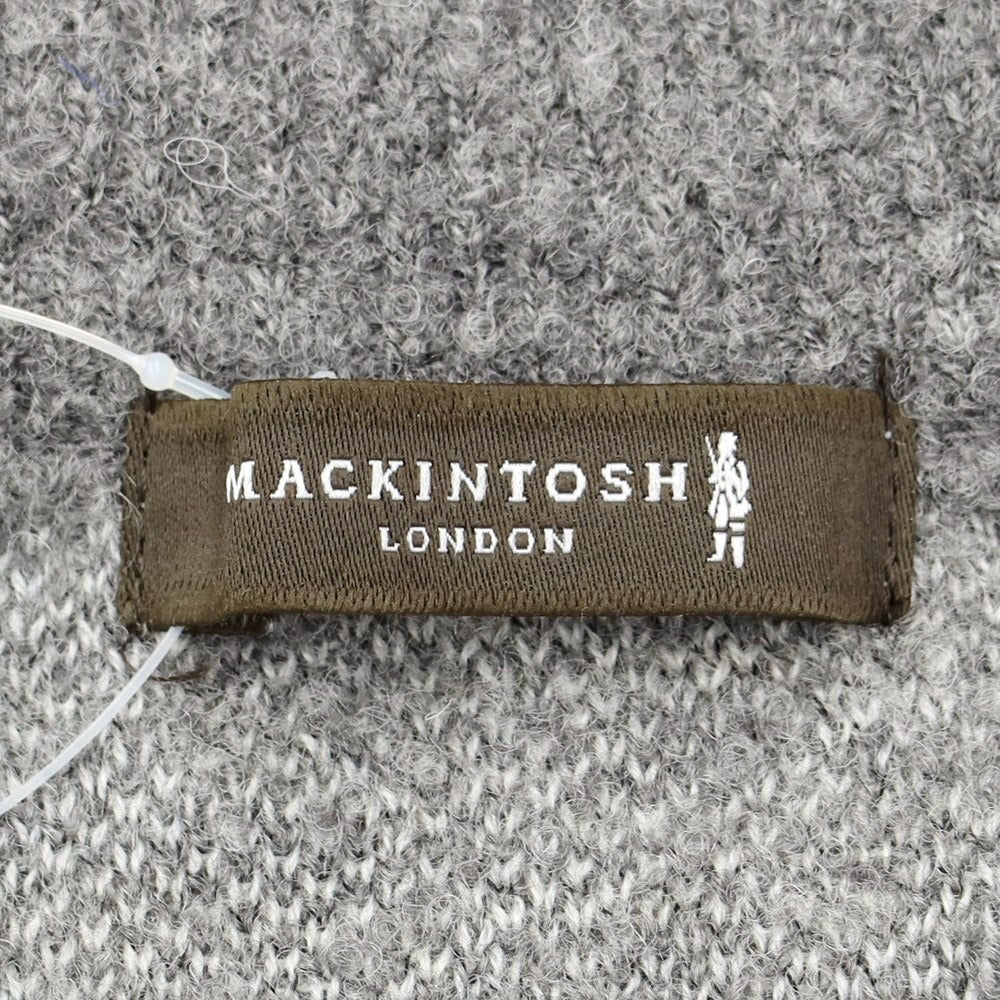 [Used] Mackintosh London MACKINTOSH LONDON Mid gauge all-over print crew neck knit grey [Size M] [GRY] [A/W] [Condition rank B] ​​[Men&