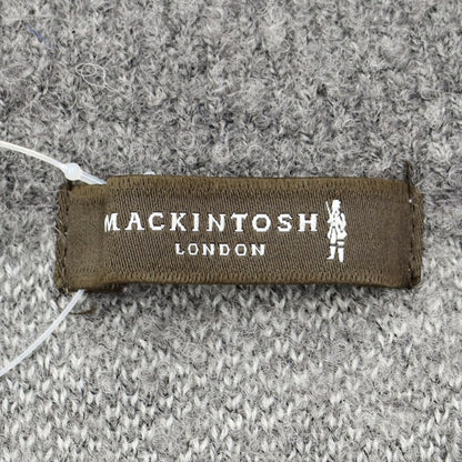 [Used] Mackintosh London MACKINTOSH LONDON Mid gauge all-over print crew neck knit grey [Size M] [GRY] [A/W] [Condition rank B] ​​[Men&