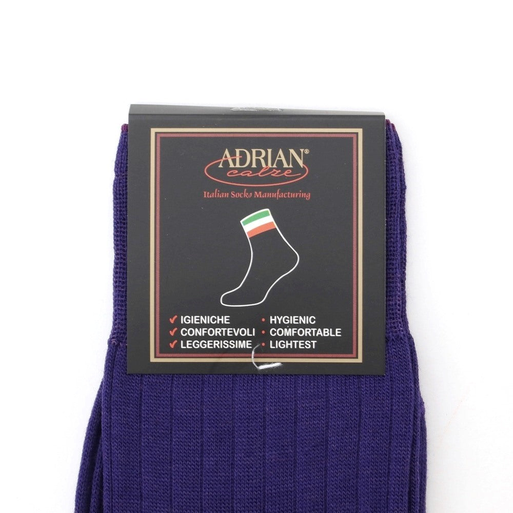 [New] ADRIAN socks
 
Purple (Ribbed) [Size Taglia. (39-42)] [PUP] [A/W] [Condition Rank N] [Men&