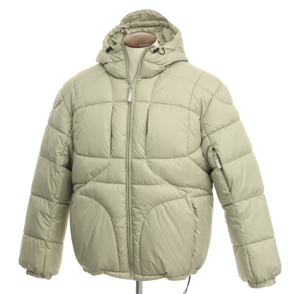 【中古】シュプリーム Supreme 2021年秋冬 Warp Hooded Puffy Jacket 中綿ブルゾン
 ライトオリーブ【サイズL】【GRN】【A/W】【状態ランクB】【メンズ】
【778775】 BPD