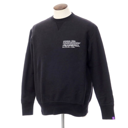 [Used] KOLOR x LOOPWHEELER Sweatshirt Black [Size XL] [BLK] [A/W] [Condition Rank B] ​​[Men&
