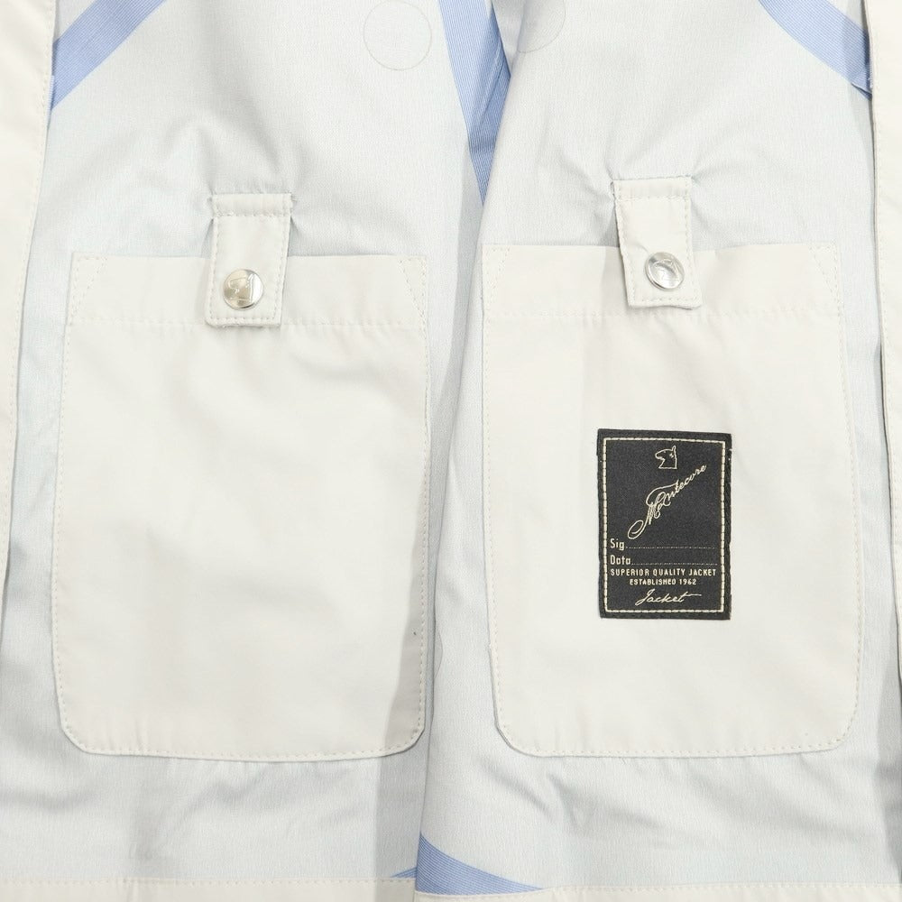 [Used] [Unused] Montecore Polyester Shell Jacket Blouson Ice Gray [Size 50] [GRY] [S/S] [Condition Rank S] [Men&