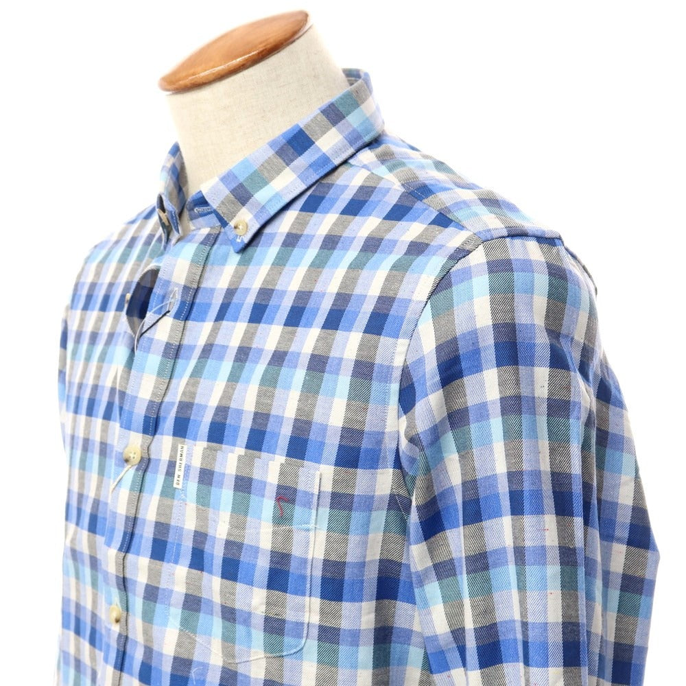 [Used] [Unused] Ben Sherman casual shirt
 
Blue x Light Gray [Size M] [BLU] [S/S/A/W] [Condition Rank S] [Men&