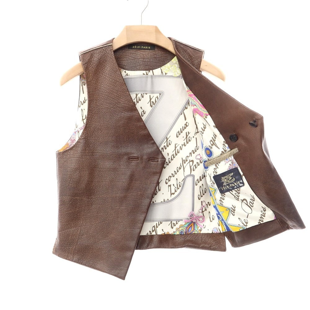 [Used] ZELE PARIS Other gilets
 Brown [Size S] [BRW] [A/W] [Condition Rank B] ​​[Men&